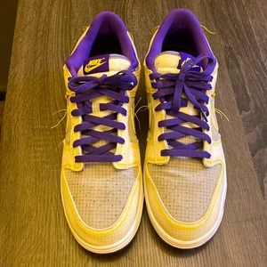 2022
Union LA x Dunk Low 'Passport Pack - Court Purple' worn 5 times or less.